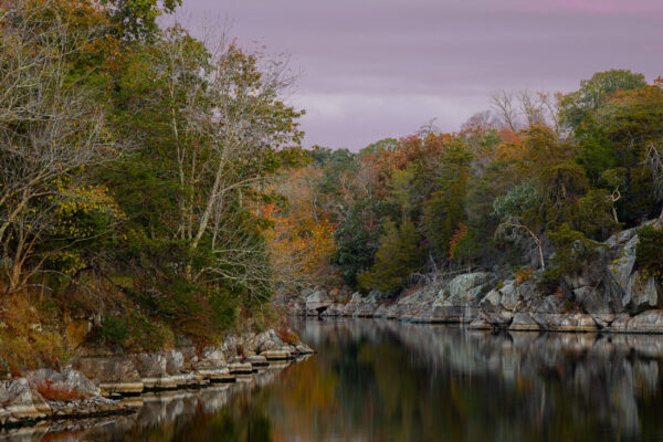 Up-Canal Entrance to Widewater Before Sunrise by Roy Sewall