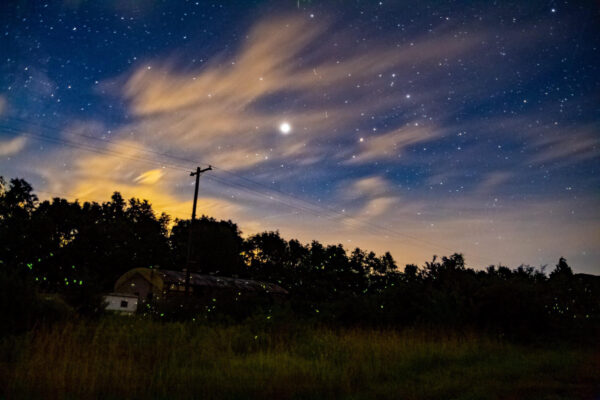 'Summer Night'- Hancock, near apple orchards- Stephen 'Van' Van Meter