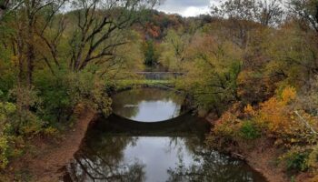 Tonoloway Creek Aqueduct, locally called the Bowles Aqueduct by Barb Lewis