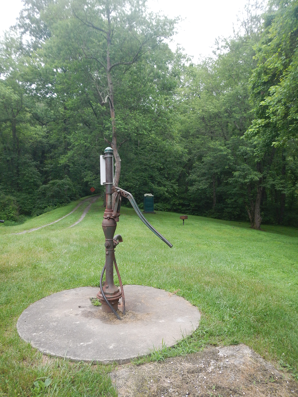 Irons Mountain Campsite Hand Pump – C&O Canal Trust