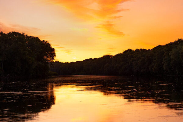 Skies on Fire - Taylors Landing by Leigh Scott